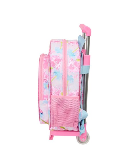MOCH 185+CARRO 705 BARBIE "PAINTERLY" Mochilas Pre Escola...