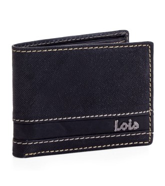 CARTERA BILLETERO LOIS ILLINOIS NEGRO