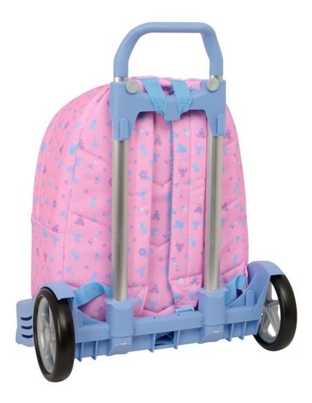 MOCH 774+CARRO EVOLUTION STITCH "BRIGHT" Mochilas Escolar...