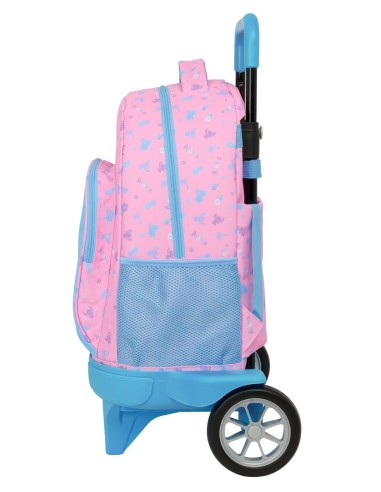 MOCHILA GDE. C/RUEDAS COMPACT EVOL. EXT. STITCH "BRIGHT" ...