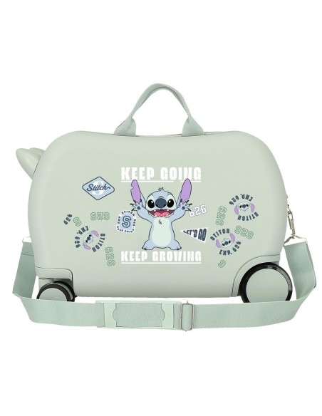 4361011 MALETA INF.ABS 4R.(2 MULTI.) 45CM. STITCH KEEP GOING