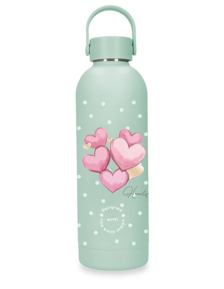 9963341 BOTELLA TÉRMICA 500 ML. ENSO HEARTS MENTA