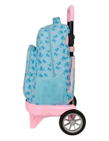 MOCHILA GDE. C/RUEDAS COMPACT EVOL. EXT. STITCH "OHANA" M...