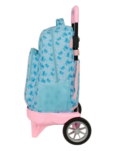 MOCHILA GDE. C/RUEDAS COMPACT EVOL. EXT. STITCH "OHANA" M...