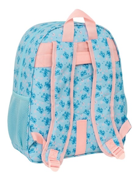 MOCHILA JUNIOR ADAPT.CARRO STITCH "OHANA" Mochilas Escola...