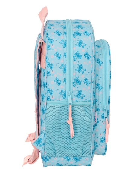MOCHILA JUNIOR ADAPT.CARRO STITCH "OHANA" Mochilas Escola...
