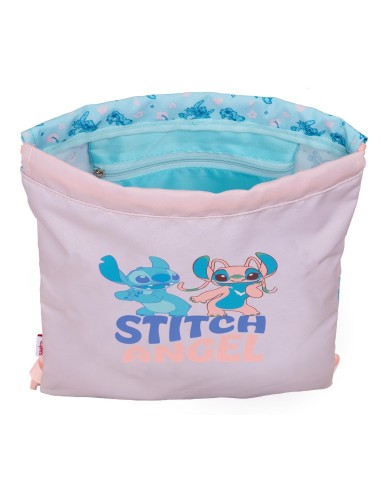 SACO PLANO JUNIOR STITCH "OHANA" Mochilas Saco Gym | Fraber