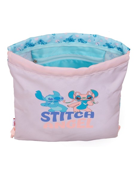 SACO PLANO JUNIOR STITCH "OHANA" Mochilas Saco Gym | Fraber