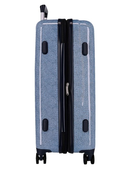 3261241 TROLLEY ABS 65CM.4R MOVOM SPRING VIBES DENIM