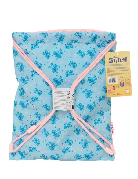 SACO PLANO JUNIOR STITCH "OHANA" Mochilas Saco Gym | Fraber