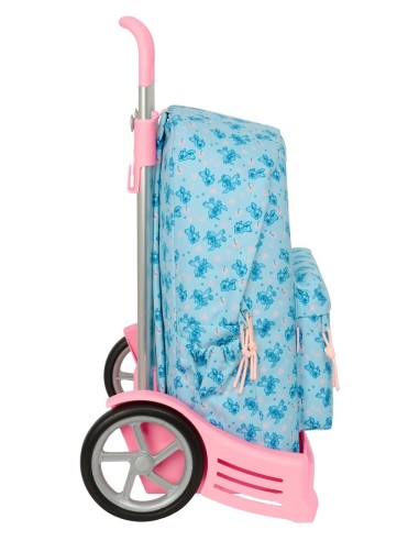 MOCH 775+CARRO EVOLUTION STITCH "OHANA" Mochilas Escolare...