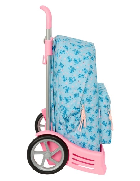 MOCH 775+CARRO EVOLUTION STITCH "OHANA" Mochilas Escolare...