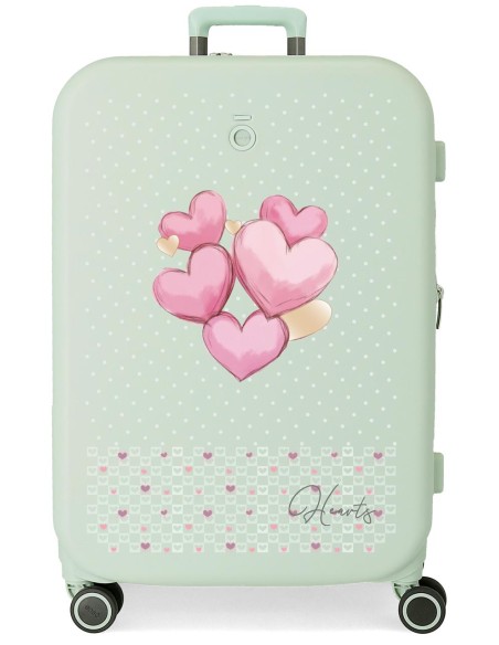 9969221 TROLLEY ABS 70CM.4R. ENSO HEARTS MENTA