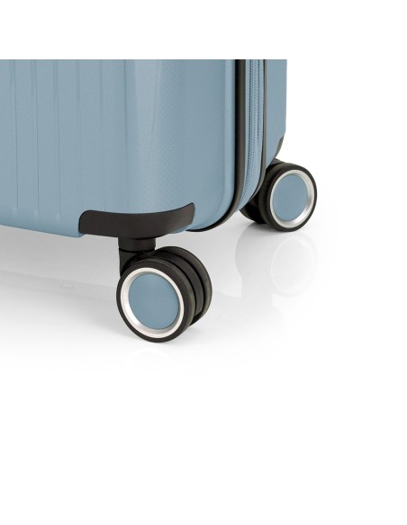 Maleta Trolley Cabina Gabol Brooklyn Azul Claro Nuevos Pr...
