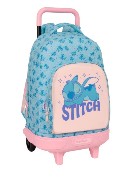 MOCHILA GDE. C/RUEDAS COMPACT EXTRAIBLE STITCH "OHANA" Mo...