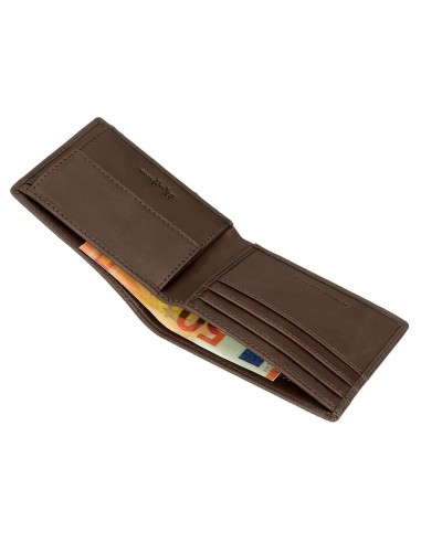 7887132 BILLETERO PJL CHECKBOX MARRON