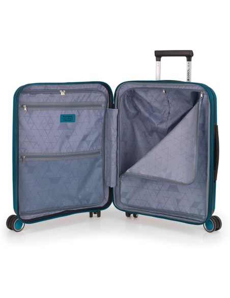 Maleta Trolley Cabina Gabol Brooklyn Turquesa | Comprar Maleta Trol...