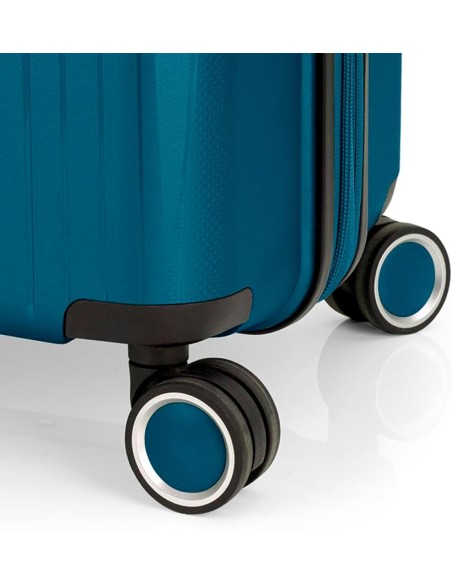 Maleta Trolley Cabina Gabol Brooklyn Turquesa | Comprar Maleta Trol...