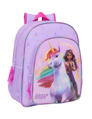 MOCHILA JUNIOR ADAPT.CARRO UNICORN ACADEMY Mochilas Escol...