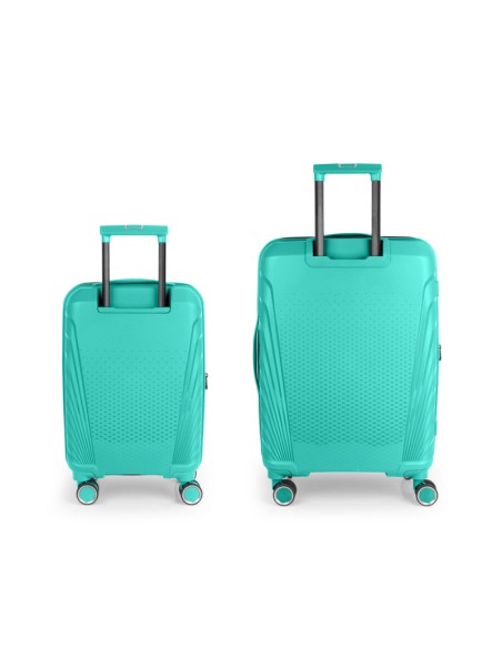 Set 2 Maletas C22-M  Gabol Soho Turquesa