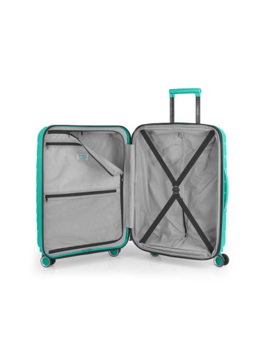 Set 2 Maletas C22-M  Gabol Soho Turquesa