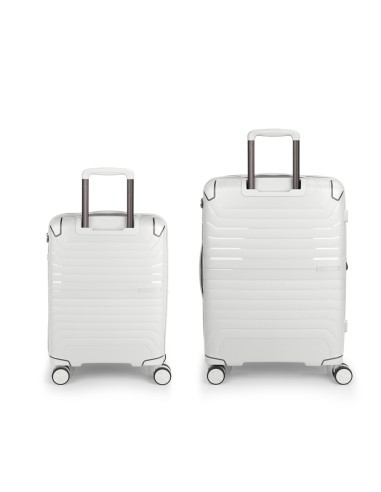 Set 2 Maletas C22-M  Gabol Crosby Blanco