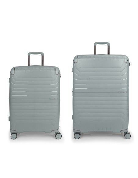 Set 2 Maletas M-L Gabol Crosby Verde Juego de Maletas | F...