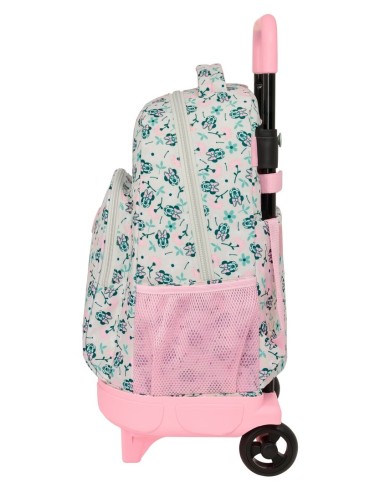 MOCHILA GDE. C/RUEDAS COMPACT EXTRAIBLE MINNIE MOUSE "MIN...