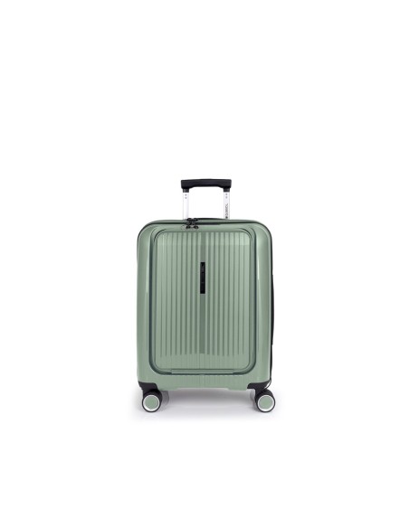 Maleta Trolley Cabina Con Bolsillo Frontal Gabol Brooklyn...