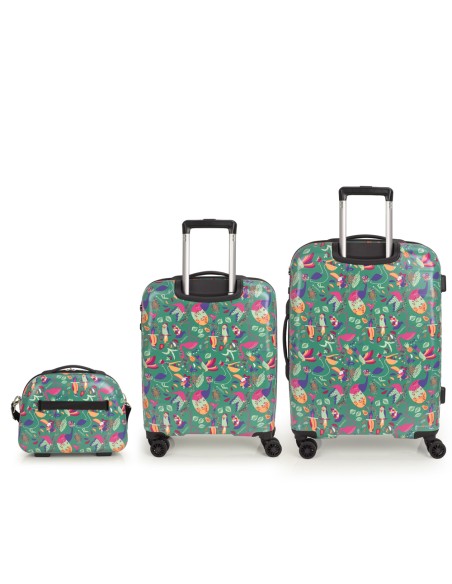 Set 2 Maletas C22-M + Neceser Gabol Vida Juego de Maletas...