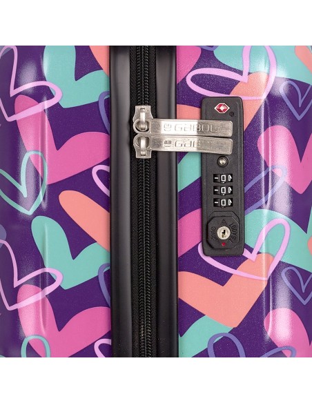 Set 2 Maletas C22-M Gabol Kokoro Juego de Maletas | Fraber