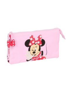 PORTATODO TRIPLE MINNIE MOUSE "NAIVE" Portatodo Estuche |...