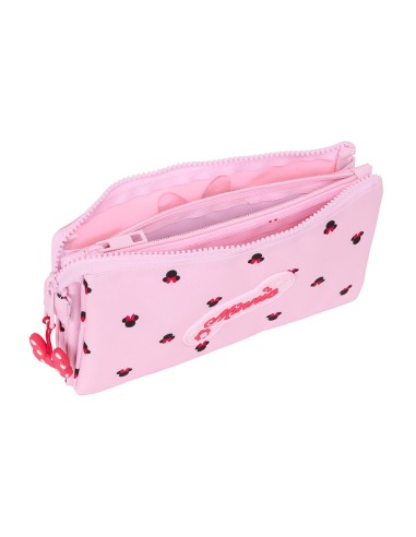 PORTATODO TRIPLE MINNIE MOUSE "NAIVE" Portatodo Estuche |...