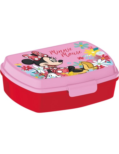 SANDWICHERA RECTANGULAR MINNIE MOUSE "NAIVE" Neceser-Mere...