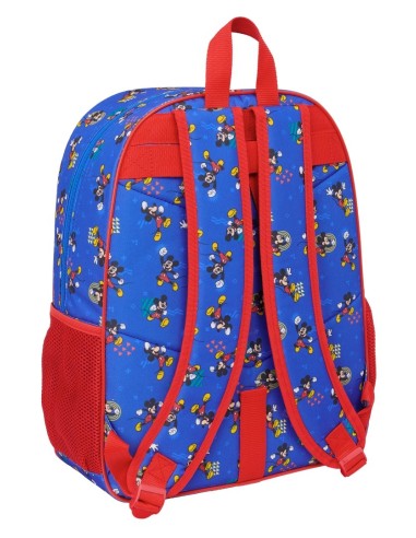 MOCHILA ADAPT.CARRO MICKEY MOUSE "TODAY" Mochilas Escolar...