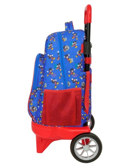 MOCHILA GDE. C/RUEDAS COMPACT EVOL. EXT. MICKEY MOUSE "TO...