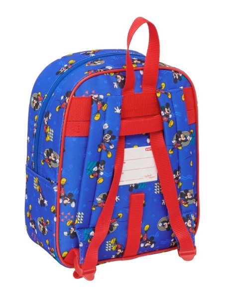 MOCHILA GUARDERIA ADAPT.CARRO INTERCAMBI MICKEY MOUSE "TO...