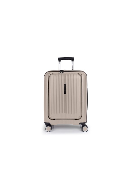 Maleta Trolley Cabina Con Bolsillo Frontal Gabol Brooklyn...