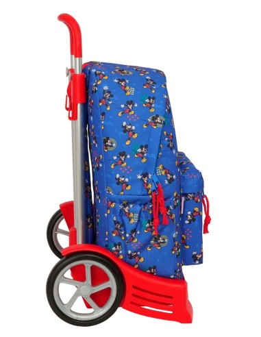 MOCH 775+CARRO EVOLUTION MICKEY MOUSE "TODAY" Mochilas co...