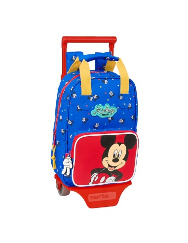 MOCH 765+CARRO 805 MICKEY MOUSE "GOOD DAY" Mochilas Pre E...