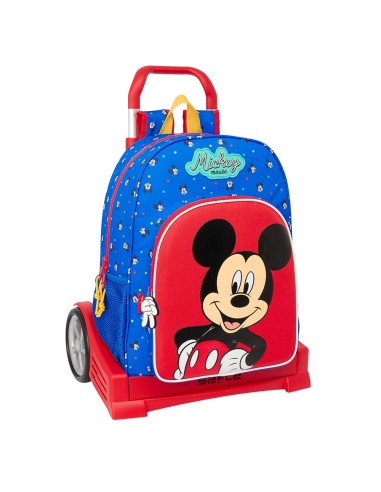 MOCH 180+CARRO EVOLUTION MICKEY MOUSE "GOOD DAY" Mochilas...