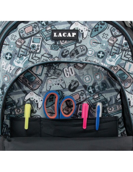 Mochila ST/AC Escolar Tandem Lacap Game Mochilas Escolare...