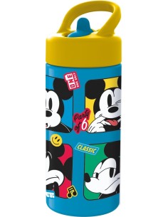 BOTELLA 410ml MICKEY MOUSE "GOOD DAY" Botella de Plastico...