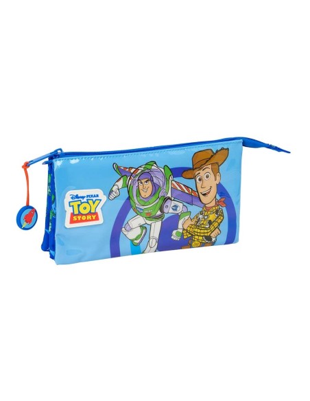 PORTATODO TRIPLE TOY STORY "GOOD VIBES" Portatodo Estuche...
