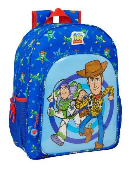 MOCHILA ADAPT.CARRO TOY STORY "GOOD VIBES" Mochilas Escol...