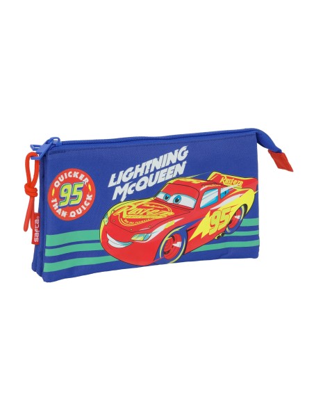 PORTATODO TRIPLE CARS Portatodo Estuche | Fraber
