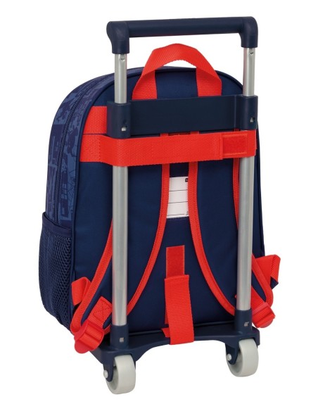 MOCH 524+CARRO 705 SPIDER-MAN Mochilas Guardería | Fraber