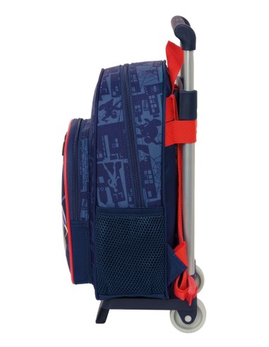 MOCH 524+CARRO 705 SPIDER-MAN Mochilas Guardería | Fraber