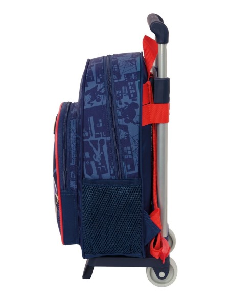 MOCH 524+CARRO 705 SPIDER-MAN Mochilas Guardería | Fraber