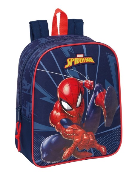 MOCHILA GUARDERIA ADAPT.CARRO SPIDER-MAN Mochilas Guarder...